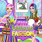 Girls Kaleidoscopic Fashion